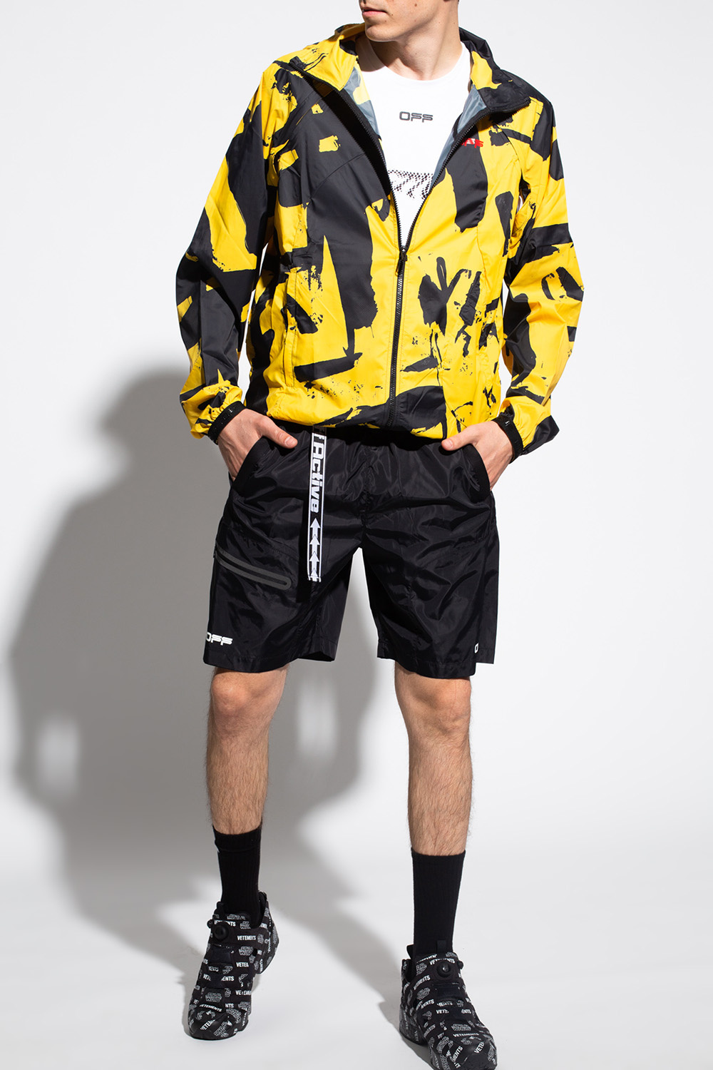 Off-White Shorts with logo